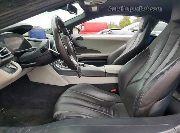 WBY2Z4C00L7F60776 2020 BMW I8 Серый Вид салона спереди