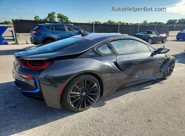 WBY2Z4C5XKVB81936 2019 BMW I8 Charcoal Задня права чверть