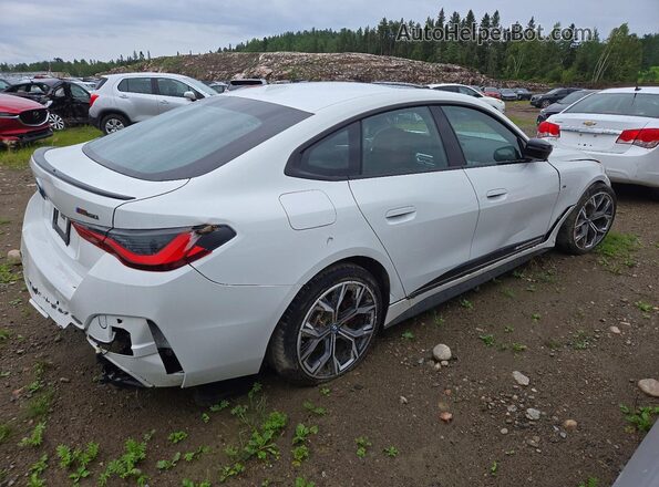 WBY33AW02PFR14726 2023 BMW I4 White უკანა მარჯვენა