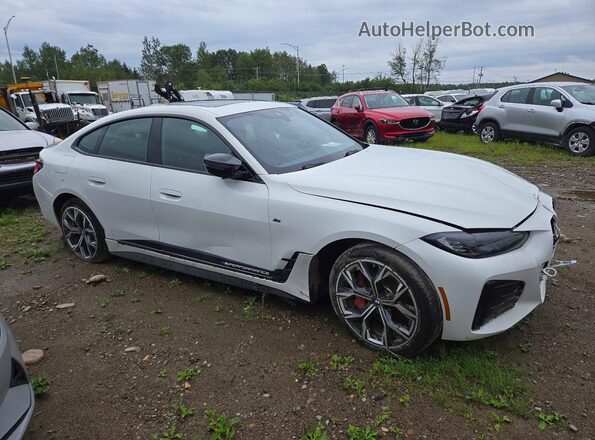 WBY33AW02PFR14726 2023 BMW I4 White წინა მარჯვენა
