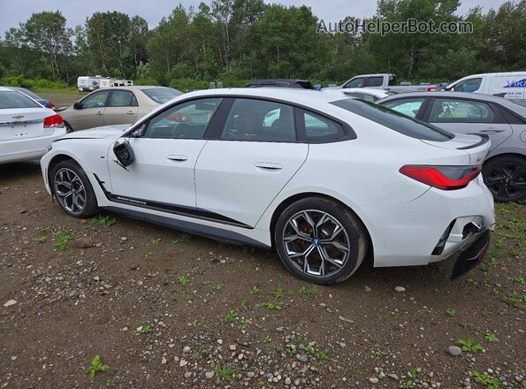 WBY33AW02PFR14726 2023 BMW I4 White უკანა მარცხენა