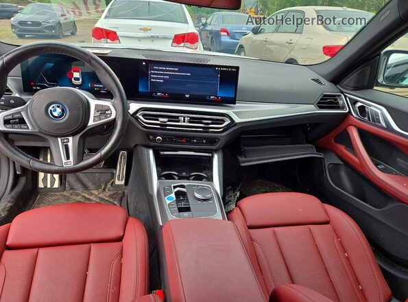 WBY33AW02PFR14726 2023 BMW I4 White წინა პანელის ხედი