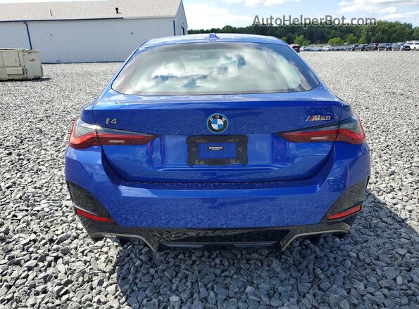 WBY33AW03PFN82845 2023 BMW I4 Blue Հետևի տեսք