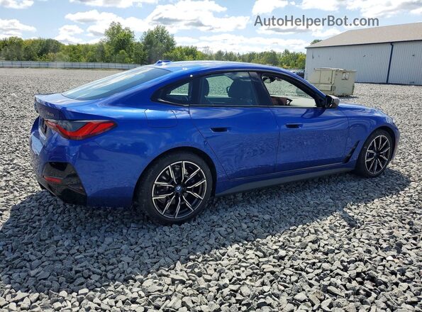 WBY33AW03PFN82845 2023 BMW I4 Blue Հետևի աջ