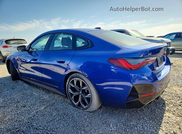 WBY33AW04PFP23454 2023 BMW I4 Blue Հետևի ձախ