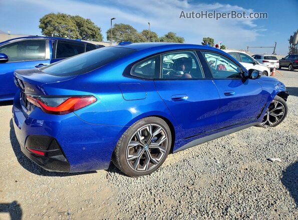 WBY33AW04PFP23454 2023 BMW I4 Blue Հետևի աջ
