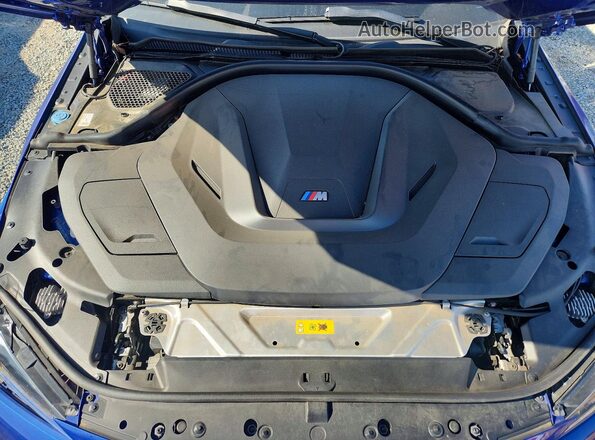 WBY33AW04PFP23454 2023 BMW I4 Blue Սալոնի հետևի տեսք