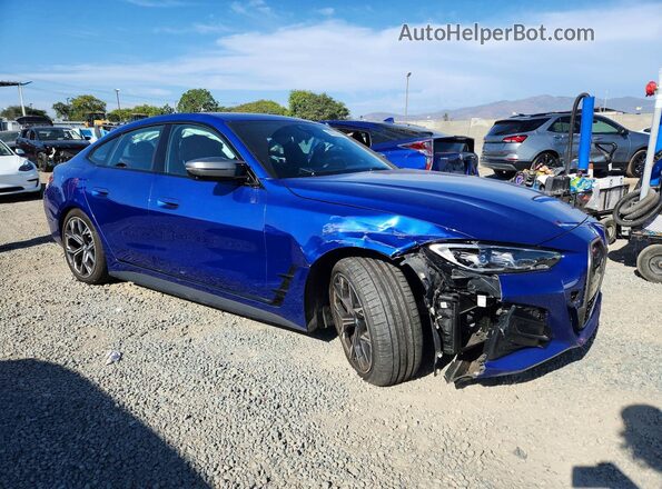 WBY33AW04PFP23454 2023 BMW I4 Blue Առջևի աջ