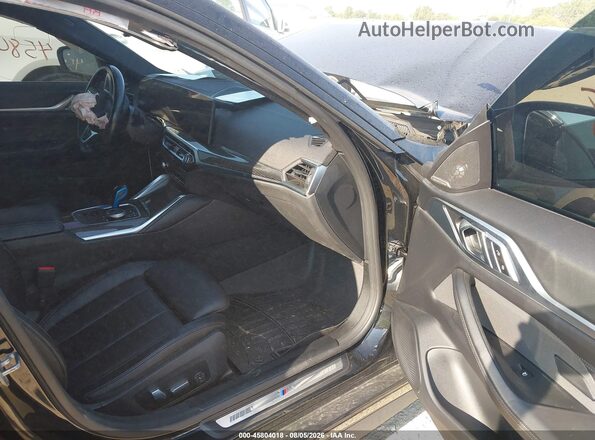 WBY33AW07PFN54871 2023 BMW I4 Black წინა სალონის ხედი