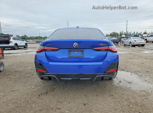 WBY33AW07PFP05899 2023 BMW I4 Blue Հետևի տեսք