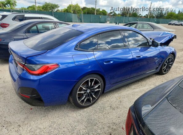 WBY33AW07PFP05899 2023 BMW I4 Blue Հետևի աջ