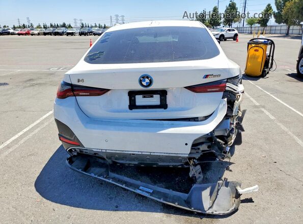 WBY33AW08PFR18067 2023 BMW I4 White Vista trasera
