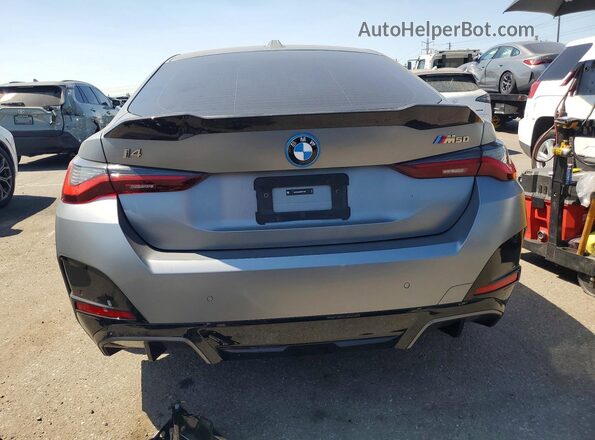 WBY33AW08RFT27630 2024 BMW I4 Silver Вид ззаду