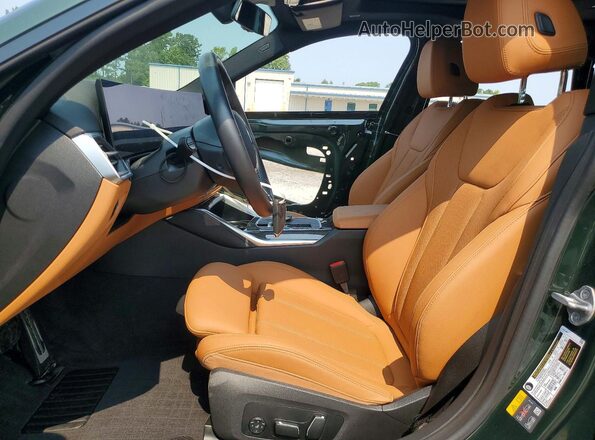 WBY33AW09RFT18063 2024 BMW I4 Green Вид салону спереду