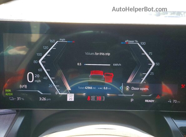 WBY33FK05RCR93011 2024 BMW OTHER Black Instrument cluster view