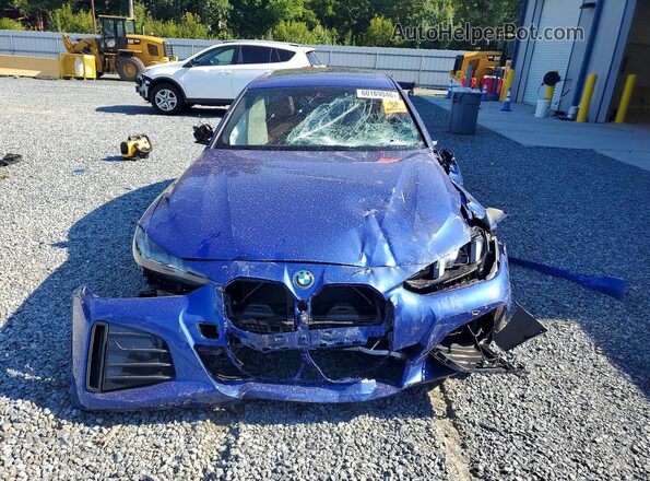 WBY33HD04SFV48692 2025 BMW I4 Blue Vista frontal