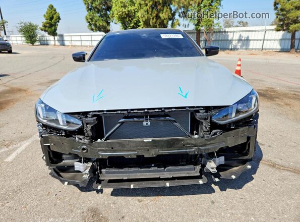 WBY33HD08SFV98608 2025 BMW I4 Gray Вид спереду