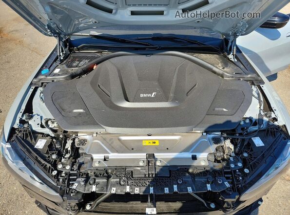 WBY33HD08SFV98608 2025 BMW I4 Gray Вид задньої частини салону