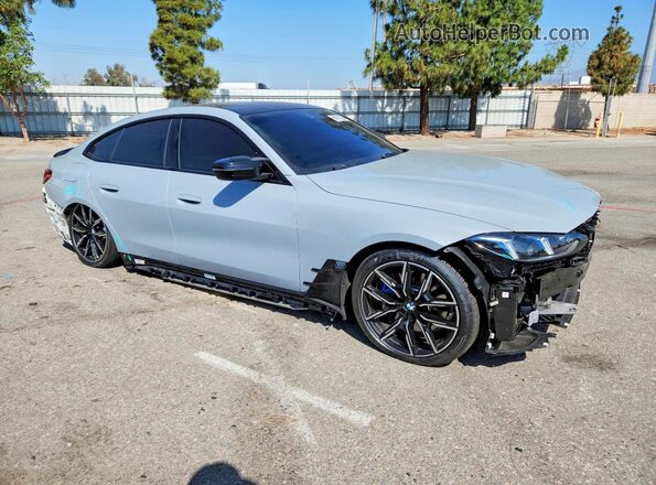 WBY33HD08SFV98608 2025 BMW I4 Gray Передня права чверть