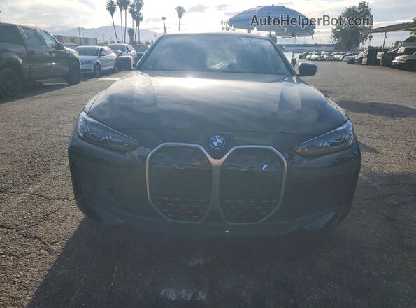WBY43AW01RFS85645 2024 BMW I4 Black Դիմացի տեսք