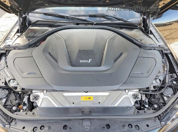 WBY43AW01RFS85645 2024 BMW I4 Black Սալոնի հետևի տեսք
