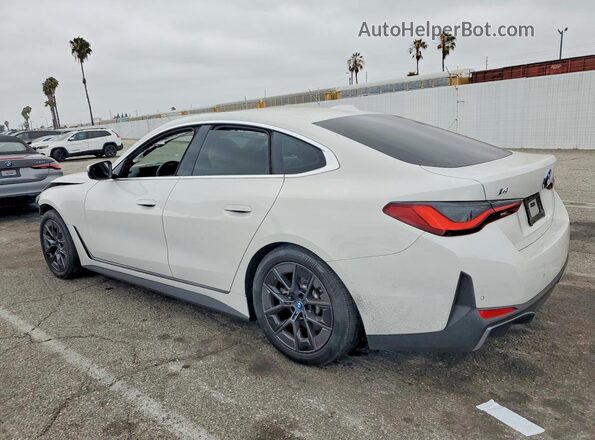 WBY43AW02RFT04462 2024 BMW I4 Белый Задняя левая четверть