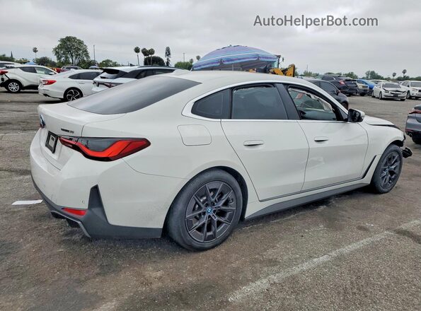 WBY43AW02RFT04462 2024 BMW I4 Белый Задняя правая четверть