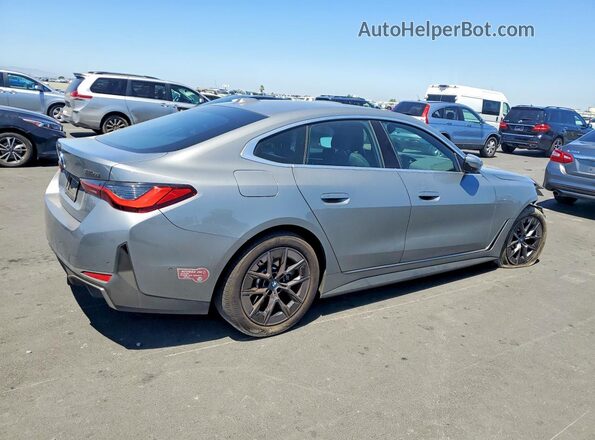 WBY43AW04RFS55409 2024 BMW I4 Gray Задня права чверть