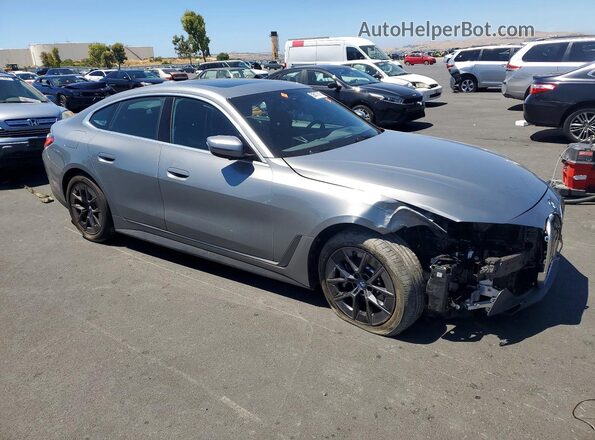 WBY43AW04RFS55409 2024 BMW I4 Gray Передня права чверть