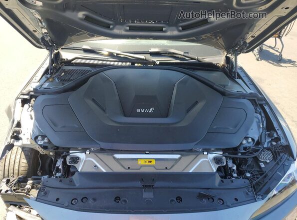 WBY43AW04RFS55409 2024 BMW I4 Gray Вид задньої частини салону