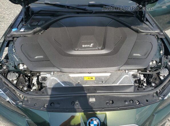 WBY43AW04RFT35325 2024 BMW I4 Black Սալոնի հետևի տեսք