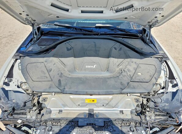 WBY43AW05PFP98796 2023 BMW I4 White Rear interior view