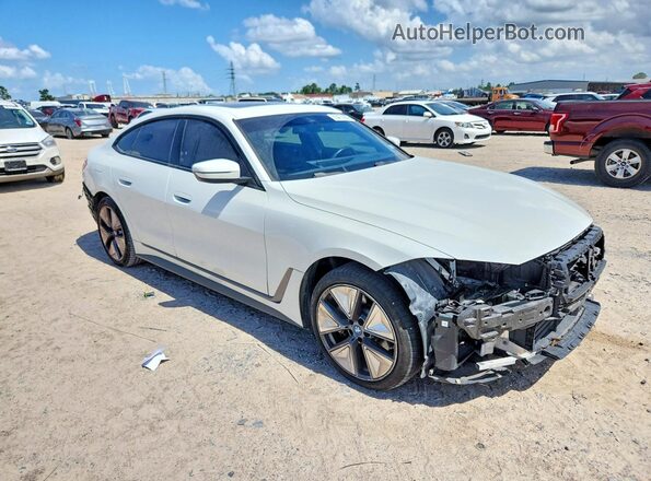 WBY43AW05PFP98796 2023 BMW I4 White Front right
