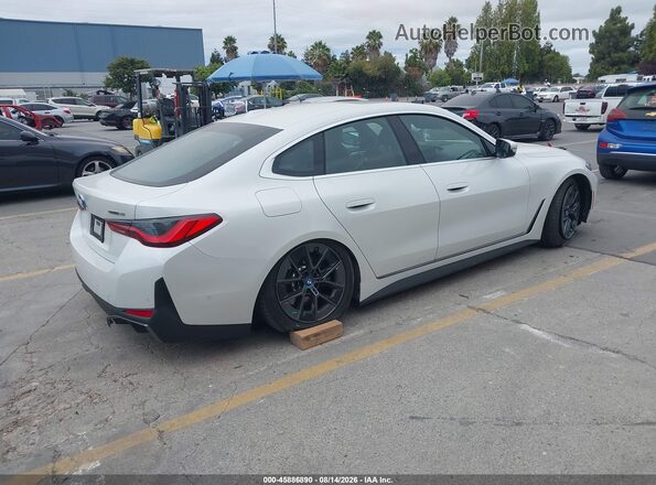 WBY43AW06RFS40717 2024 BMW I4 White Задня права чверть