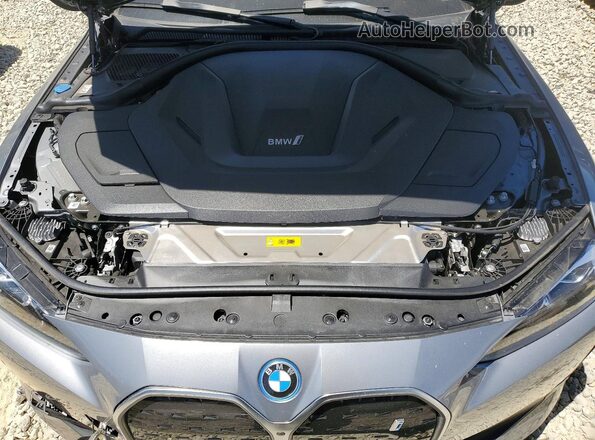 WBY43AW06RFT21488 2024 BMW I4 Silver Rear interior view