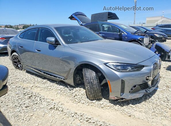 WBY43AW06RFT21488 2024 BMW I4 Silver Front right