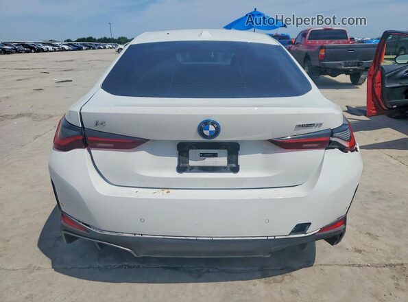 WBY43AW06RFT37271 2024 BMW I4 White Вид ззаду