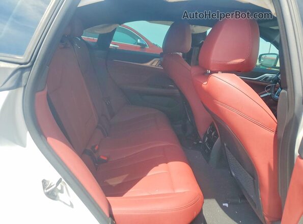 WBY43AW06RFT37271 2024 BMW I4 White Вид задніх сидінь