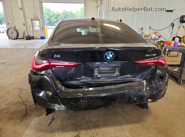 WBY43AW07PFR20929 2023 BMW I4 Black უკანა ხედი