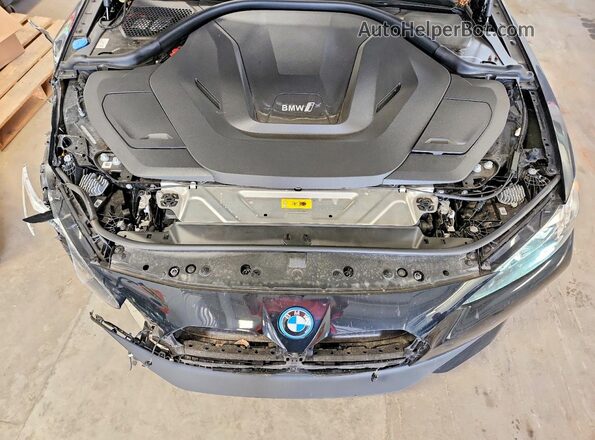 WBY43AW07PFR20929 2023 BMW I4 Black უკანა სალონის ხედი
