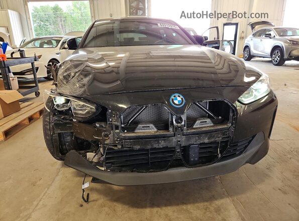 WBY43AW07PFR20929 2023 BMW I4 Black წინა ხედი