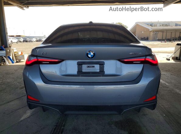 WBY43AW0XRFR69982 2024 BMW I4 Silver Вид ззаду