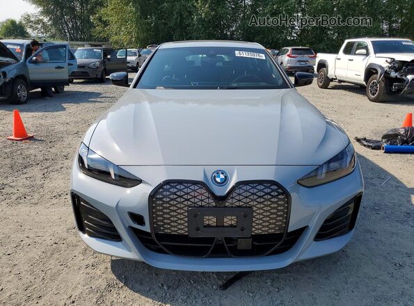 WBY43HD04SFV15129 2025 BMW I4 Blue Vista frontal