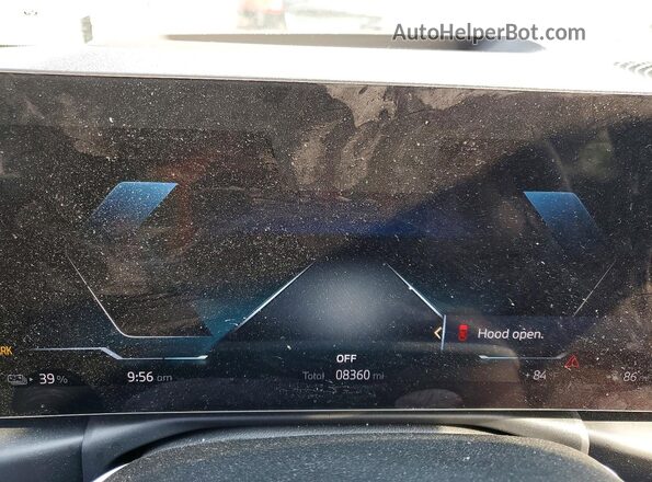 WBY43HD04SFV15129 2025 BMW I4 Blue Vista del cuadro de instrumentos