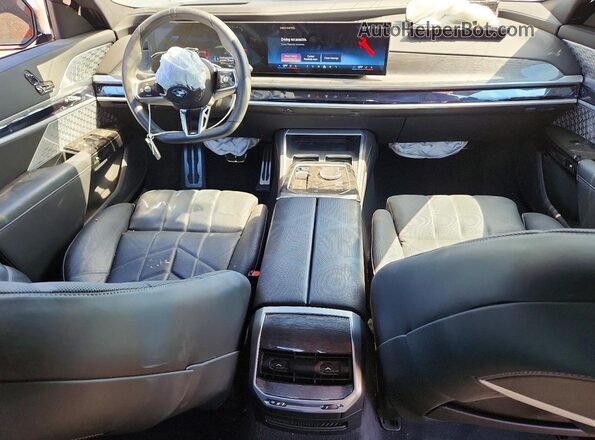 WBY53EJ09PCN55206 2023 BMW OTHER Charcoal Dashboard view