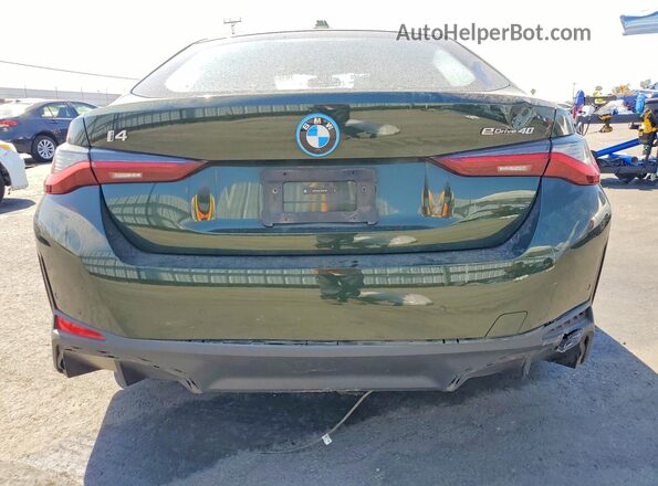 WBY73AW01RFR57345 2024 BMW I4 Green Widok z tyłu