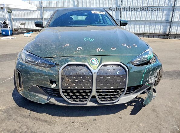 WBY73AW01RFR57345 2024 BMW I4 Green Widok z przodu