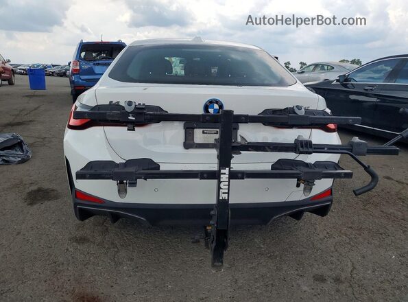 WBY73AW02PFP61198 2023 BMW I4 White Вид ззаду