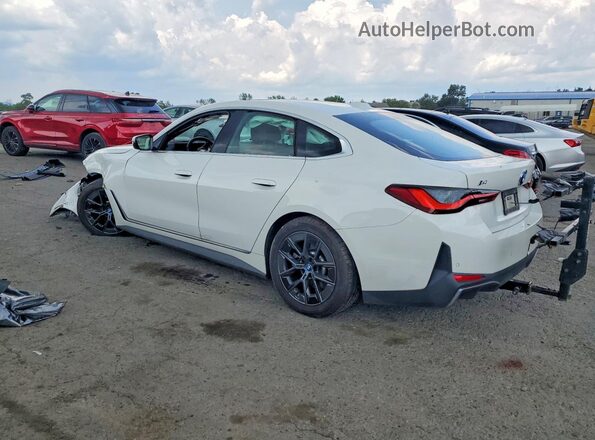 WBY73AW02PFP61198 2023 BMW I4 White Задня ліва чверть
