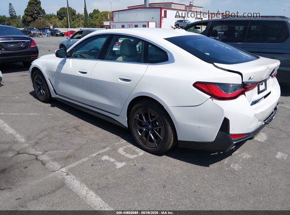 WBY73AW03RFR80786 2024 BMW I4 White Задня ліва чверть
